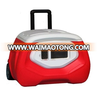 Cooler Maintains 72 hours Softride Roller Wheeled Cooler Box