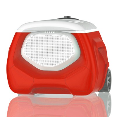 Led cooler box with speaker