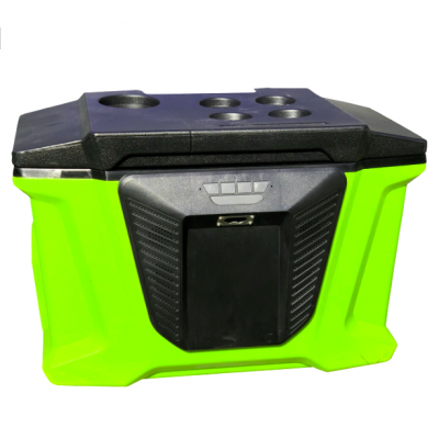 New Heavy Duty products Outdoor Solar LED 55 liters cooler box with wireless speaker